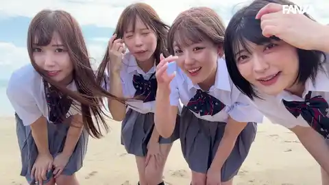【電影シロウト deas078 天羽りりか】 修学旅行美少女リリカの真夏の海のエロチックな冒険